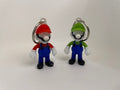 Plumber Character Keychain – Red or Green – product photo