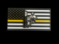 Thin Yellow Line Lineman Flag – 3D Printed Wall Art