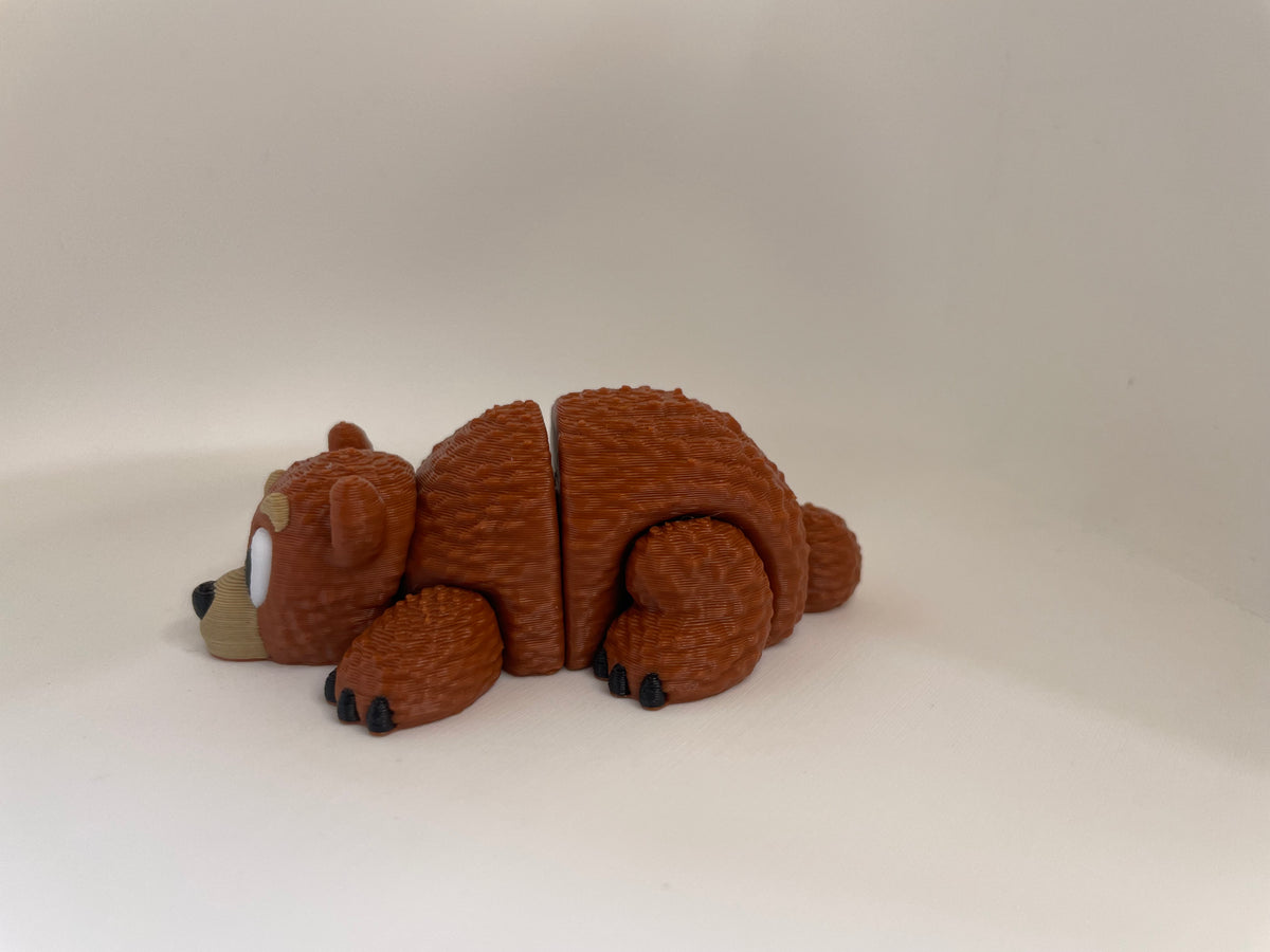 Articulated Bear – Brown & Black – additional view