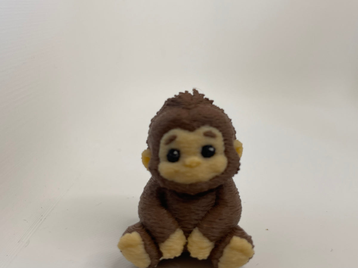 Articulated Monkey – Brown & Cream Figure – additional view