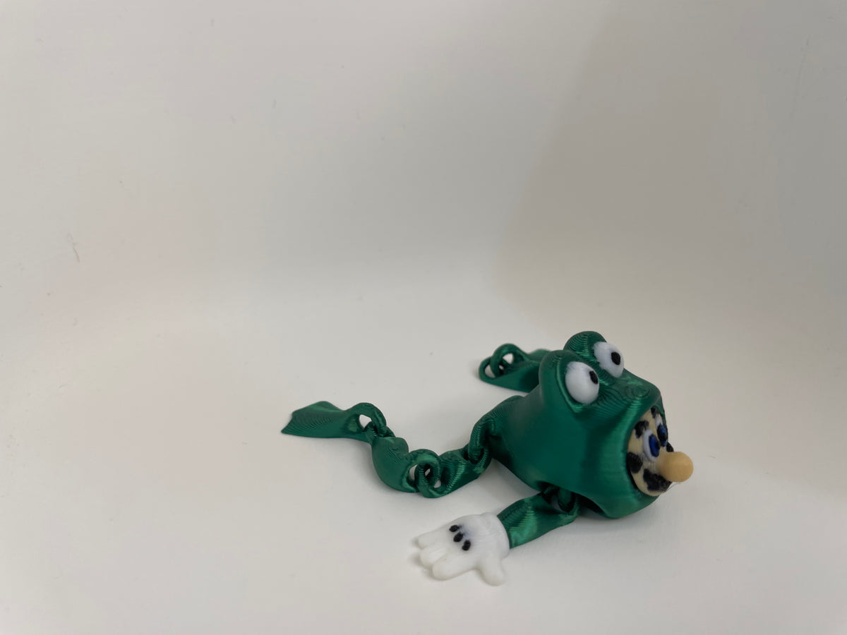 Frog Suit Character – 3D Printed Figurine – additional view