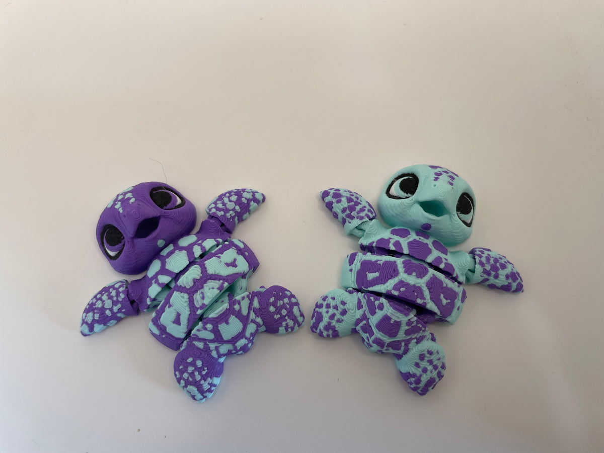 Spotted Sea Turtle – Articulated Figure – additional view