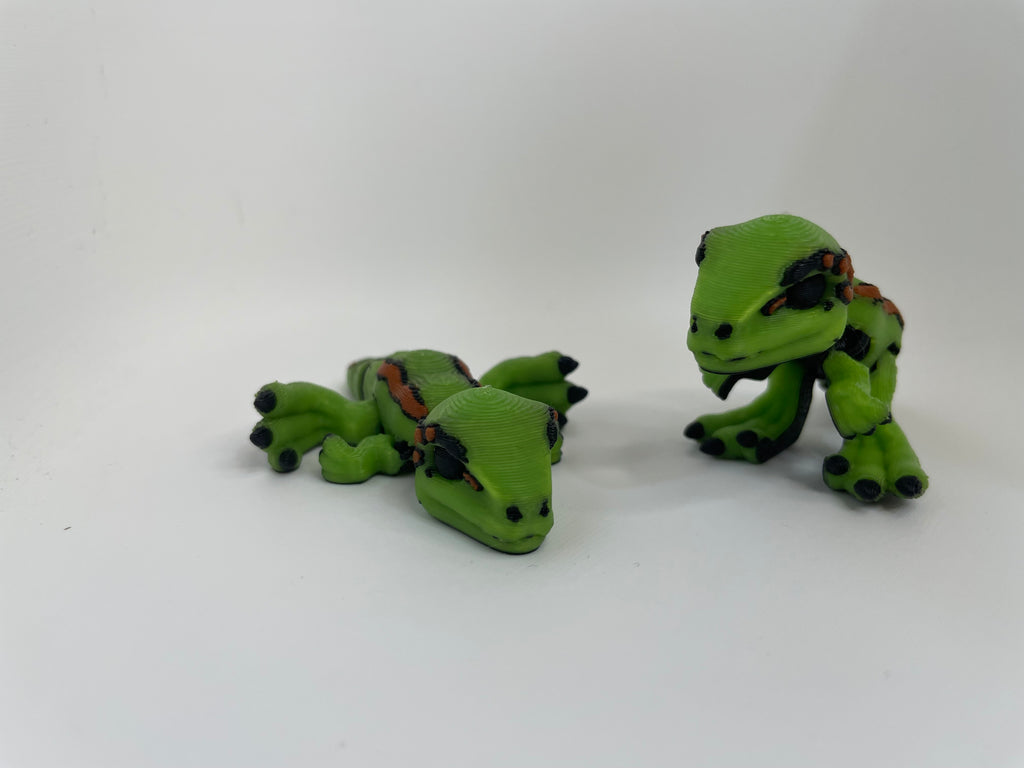 Chibi T-Rex – Green Dinosaur Figure
