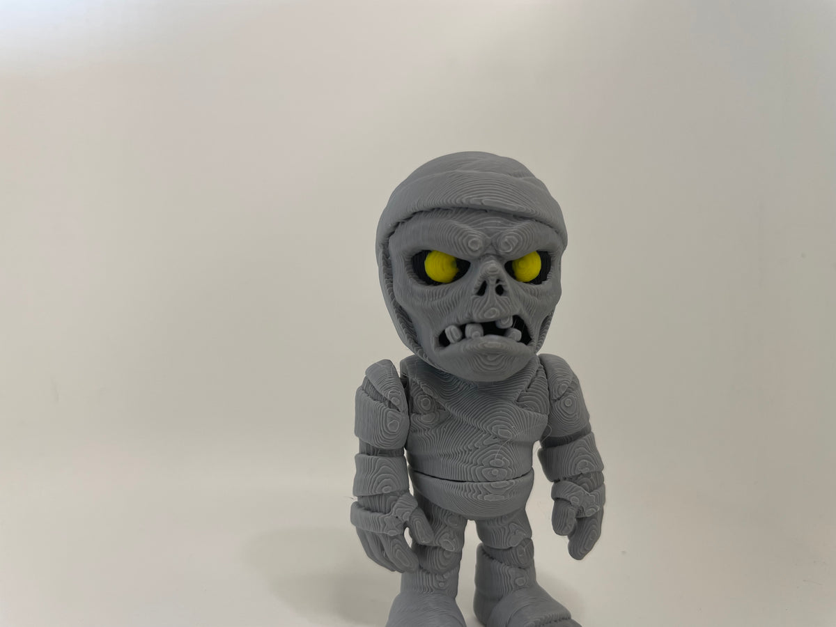 Gray Mummy – Spooky Figurine – product photo