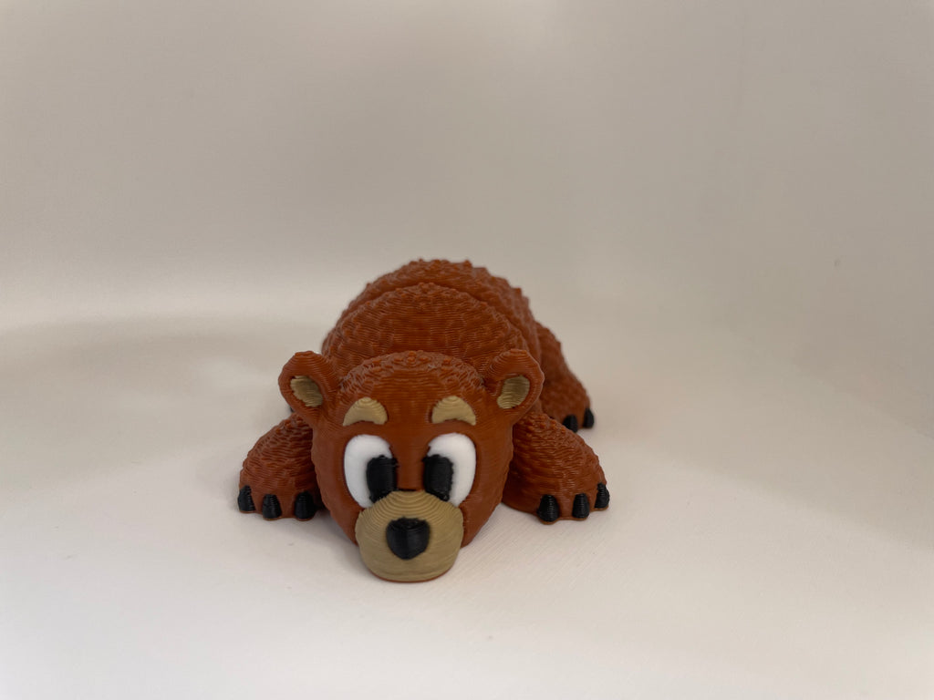 Articulated Bear – Brown & Black – product photo