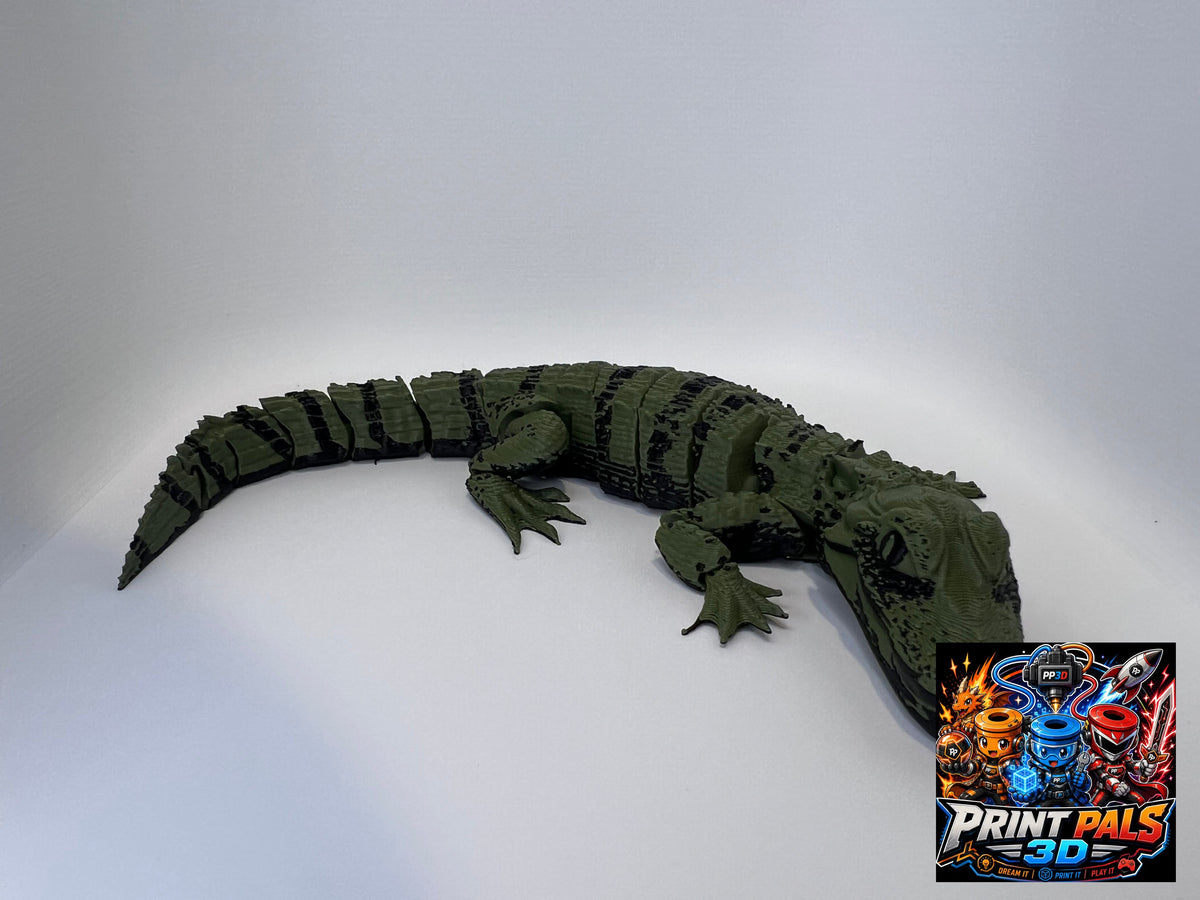 Articulated Alligator – 3D Printed Flexi Gator