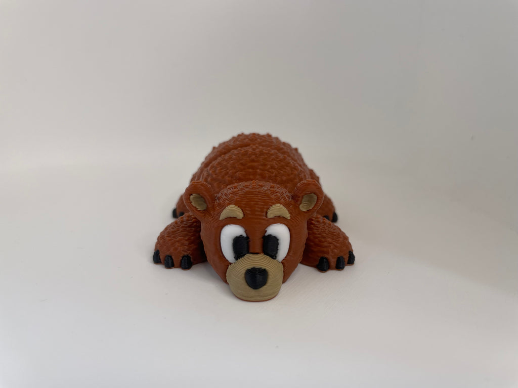 Articulated Bear – Brown & Black – additional view
