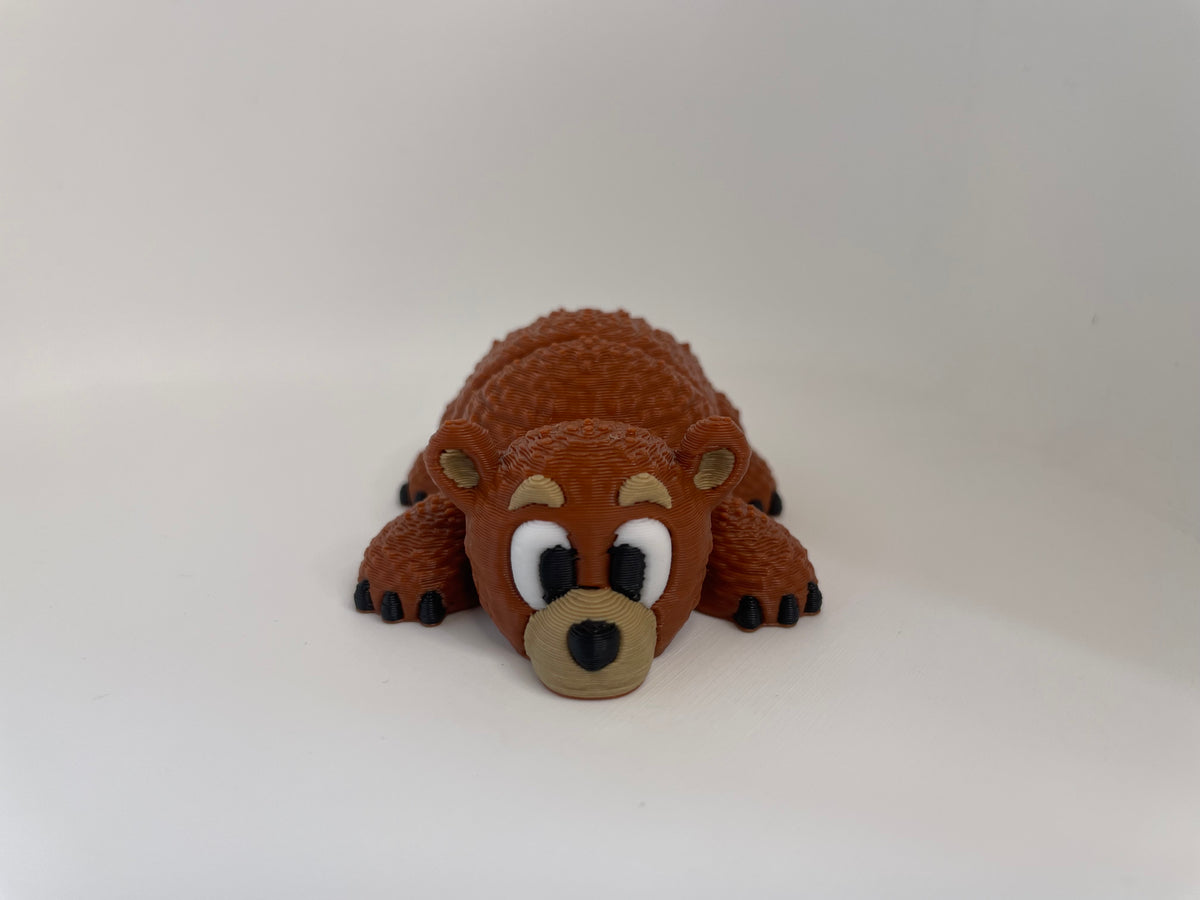 Articulated Bear – Brown & Black – additional view