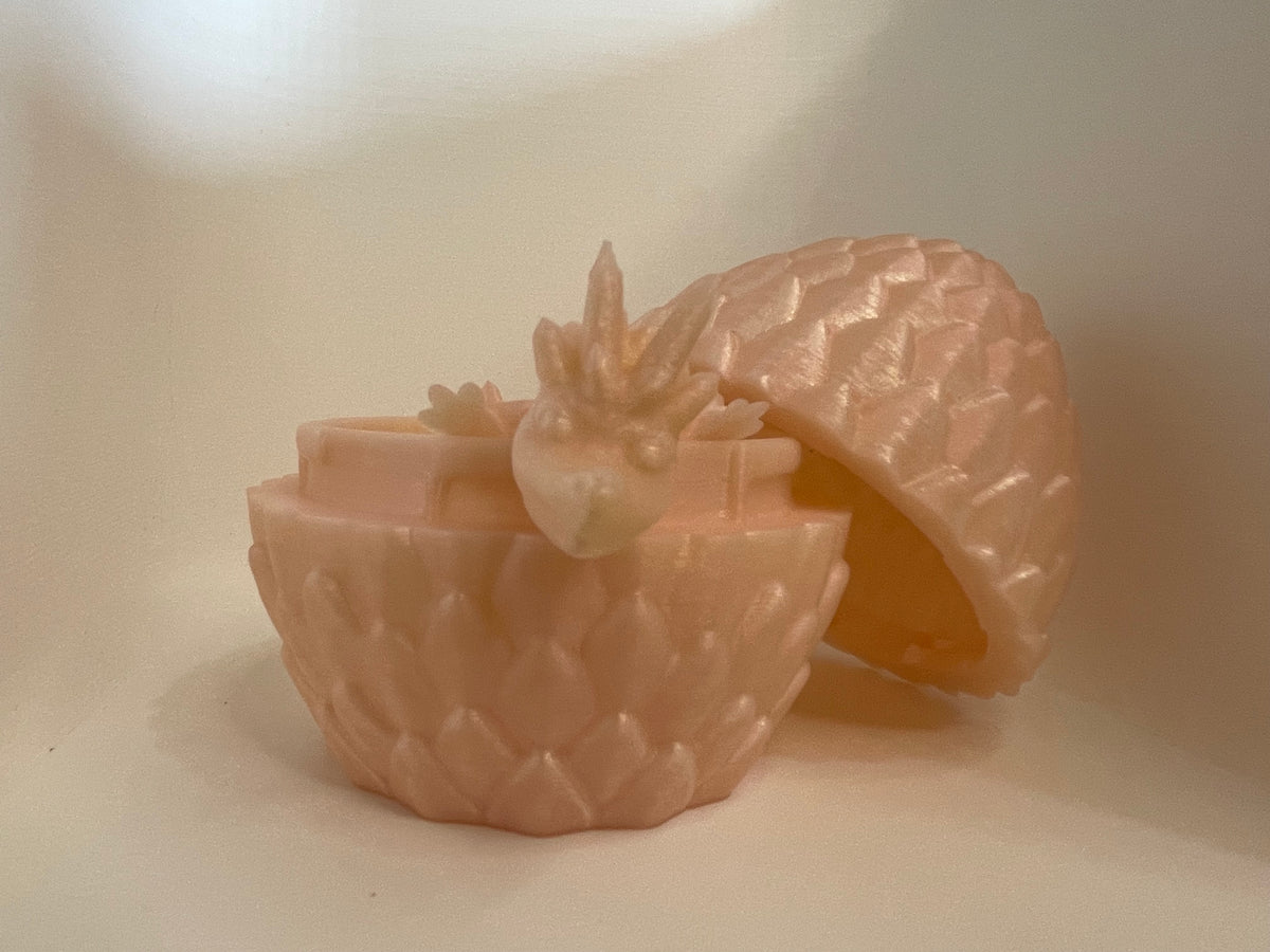 Textured Orb Container with Hand Detail – product photo