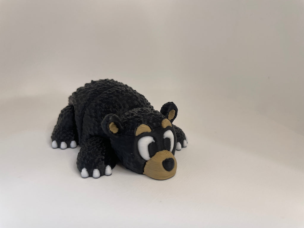 Articulated Bear – Brown & Black – additional view