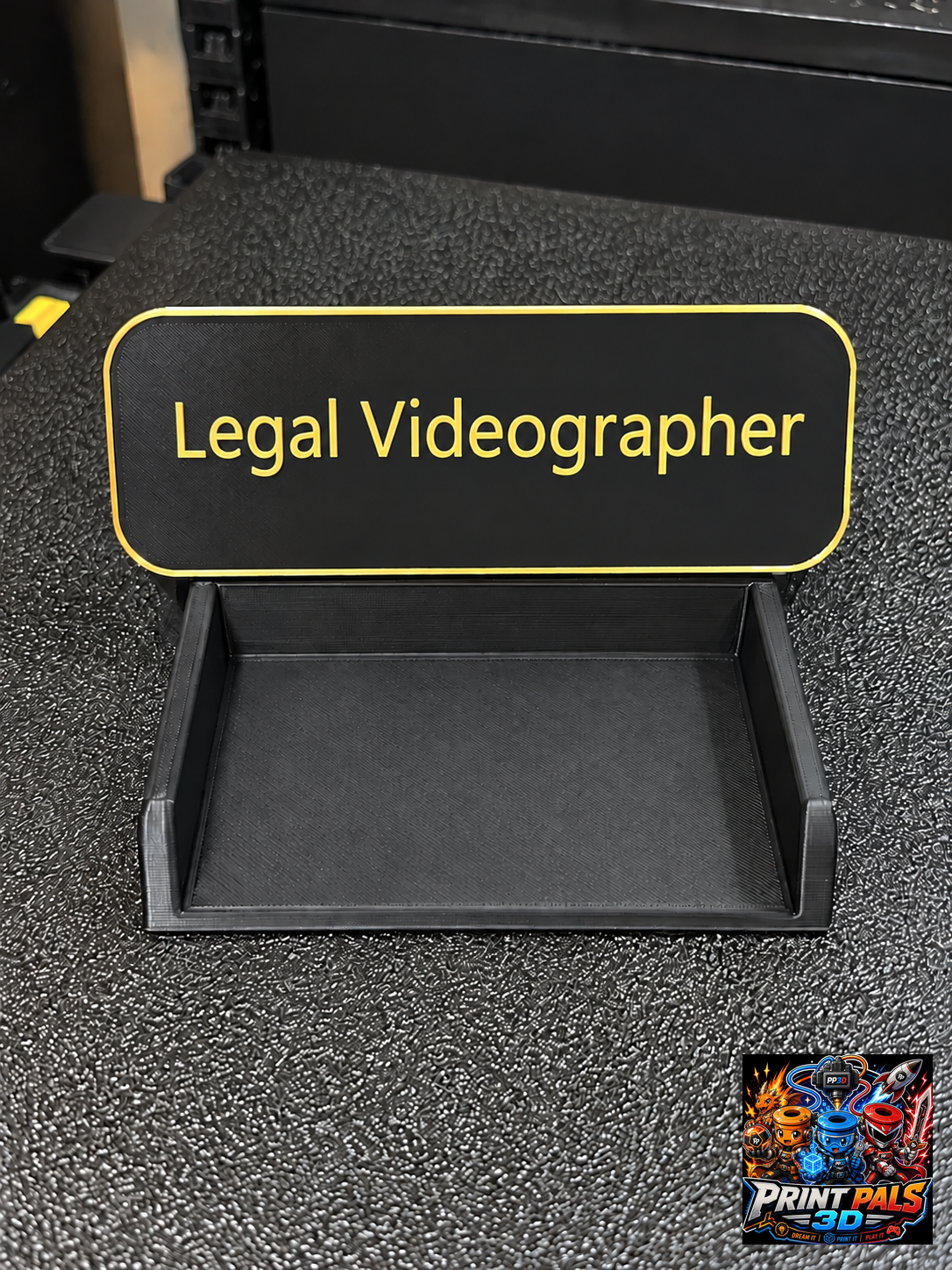 Snap-In Name Plate with Card Holder