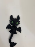 Black Winged Dragon – Articulated Figure – product photo