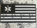Thin White Line Medical Flag – 3D Printed Wall Art