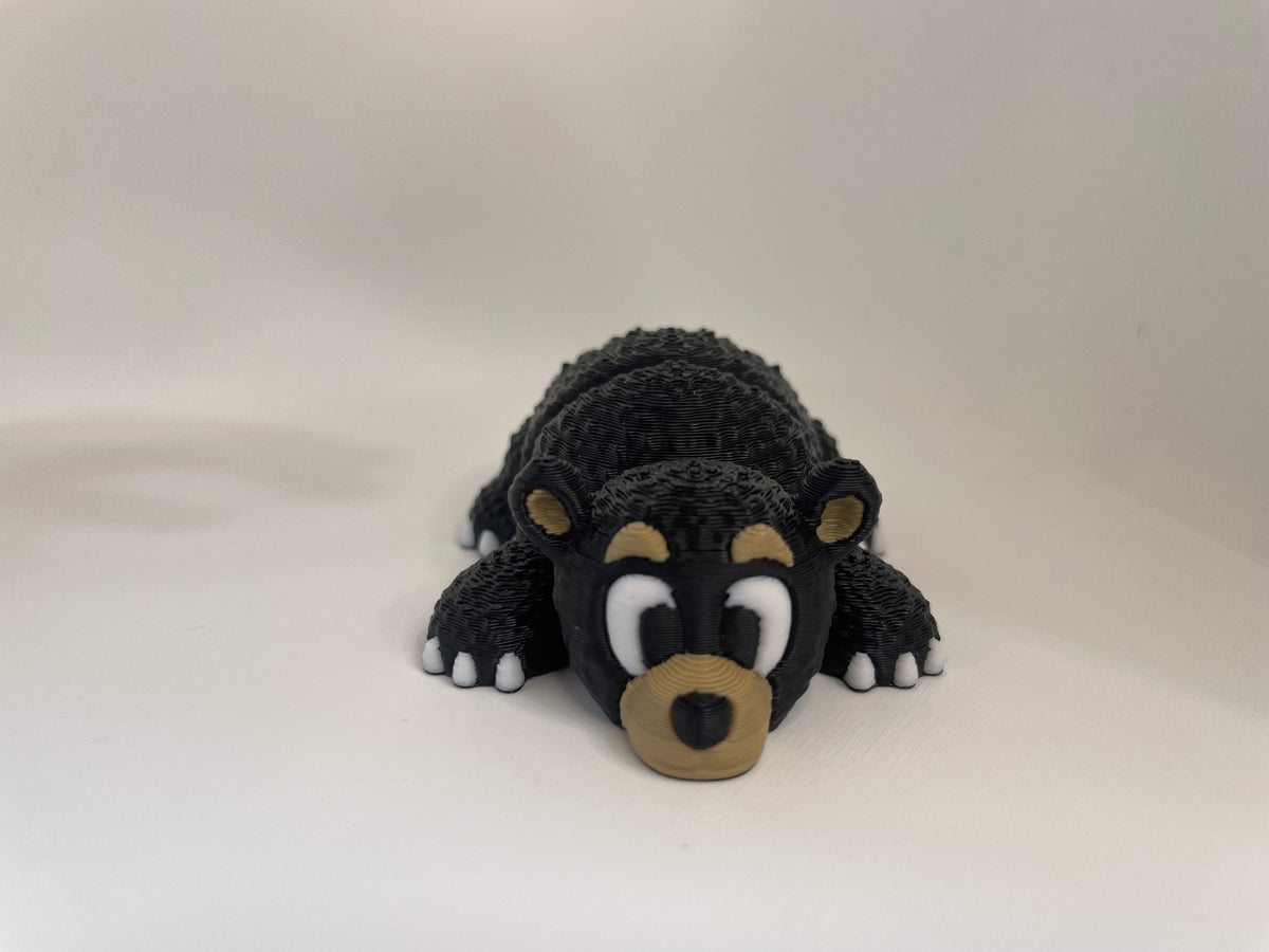 Articulated Bear – Brown & Black – product photo