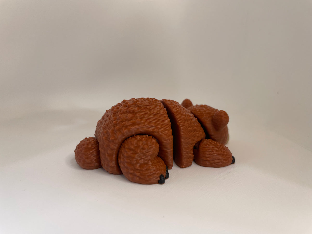 Articulated Bear – Brown & Black – additional view