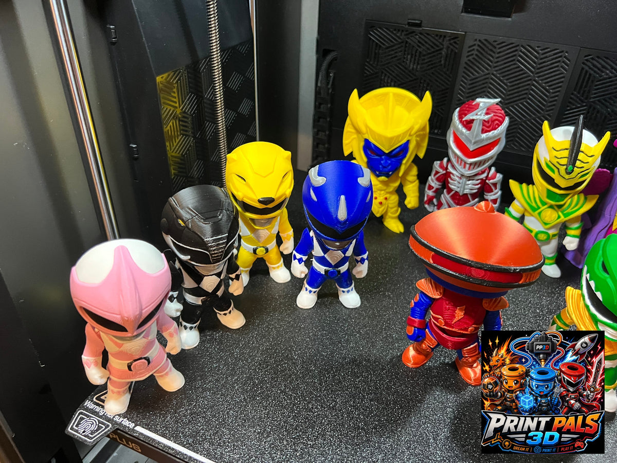 Power Ranger Flexi - Print Pals 3D