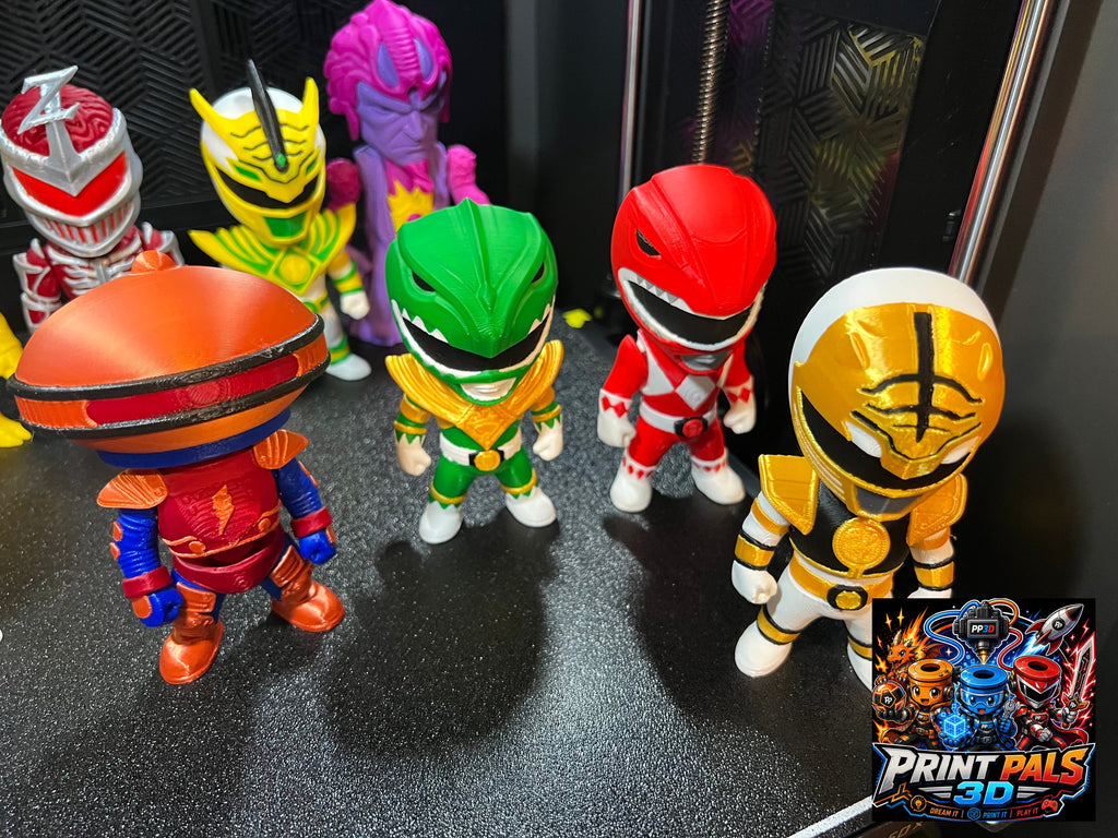 Power Ranger Flexi - Print Pals 3D