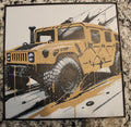 Military Humvee Hueforge