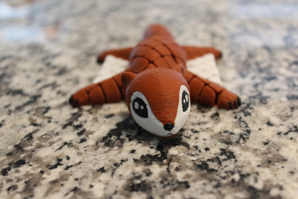 Flexi Sugar Glider – 3D Printed Articulated Toy (Movable, Fidget-Friendly)