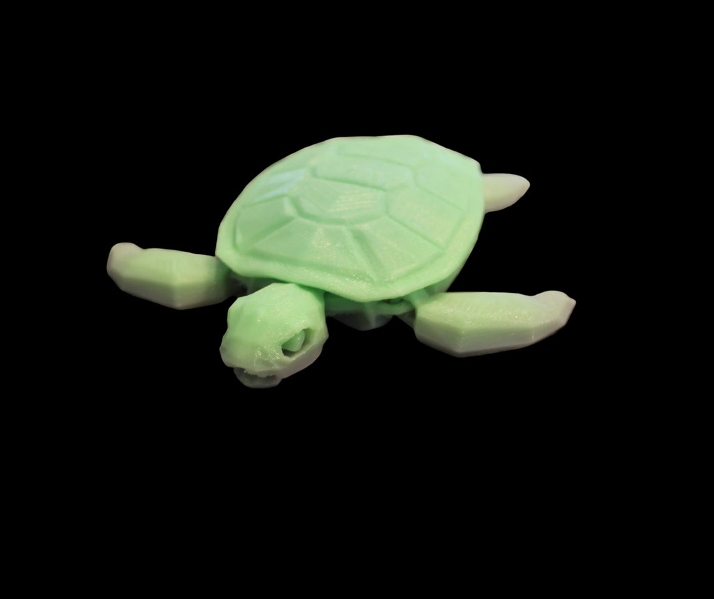 🐢 Mini Flexi Turtle – Articulated 3D Print Toy