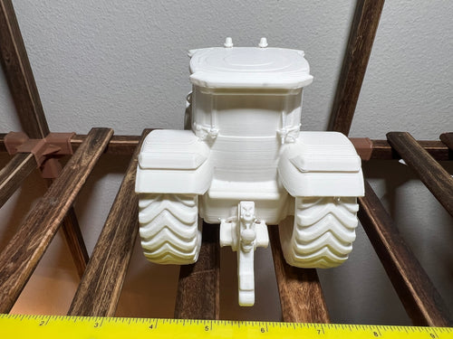 3D Printed Farm Tractor Model – Paintable Display Piece | Paintable