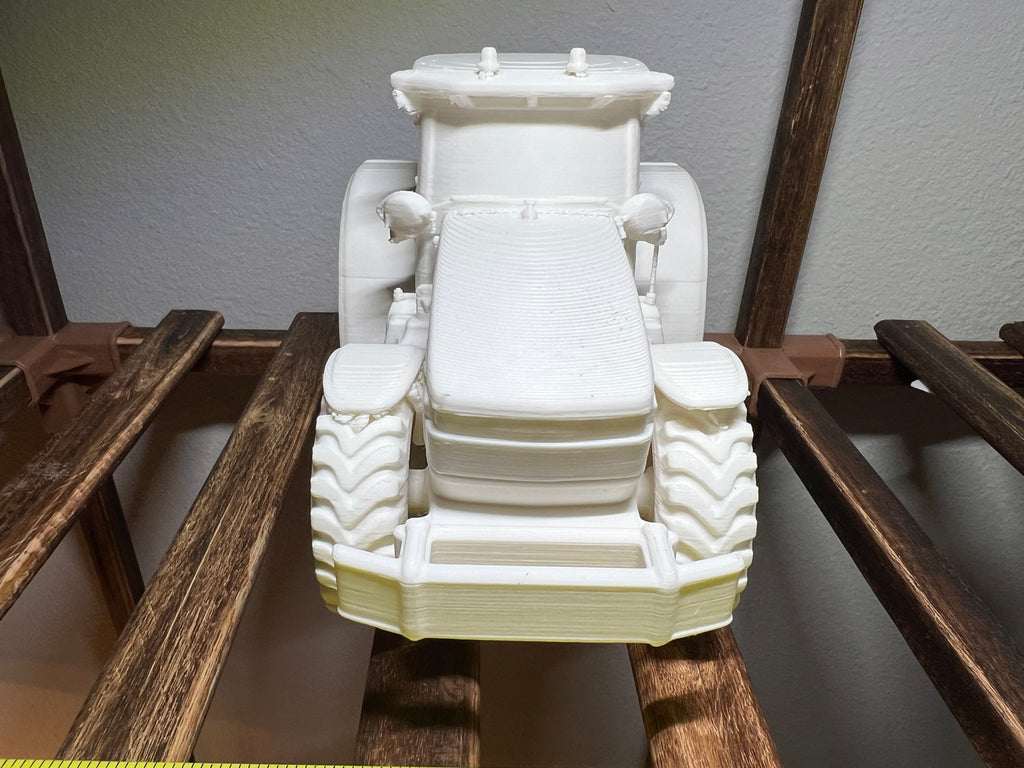 3D Printed Farm Tractor Model – Paintable Display Piece | Paintable