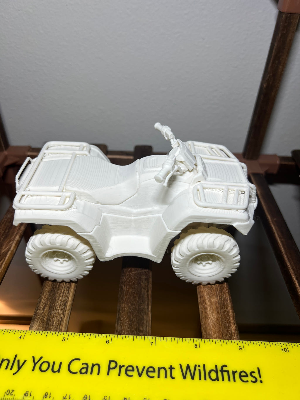 3D Printed ATV Model – Paintable Display Piece