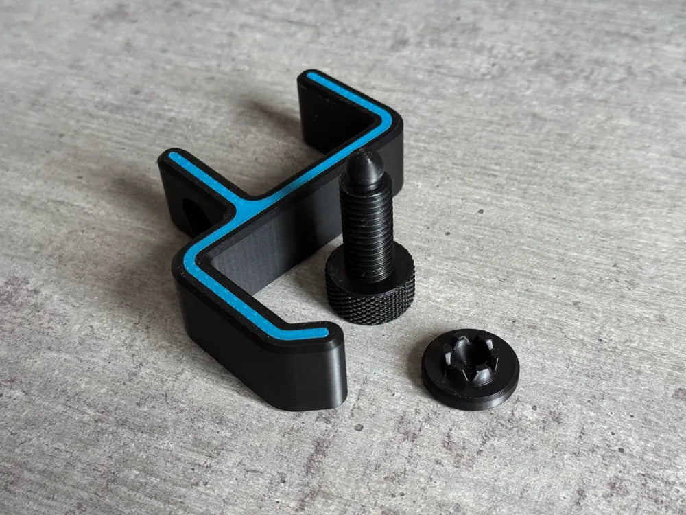 Adjustable Desk Clamp Headphone & Accessory Hook – 30mm & 60mm