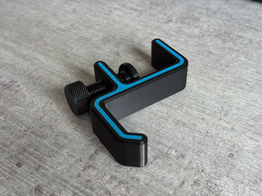 Adjustable Desk Clamp Headphone & Accessory Hook – 30mm & 60mm