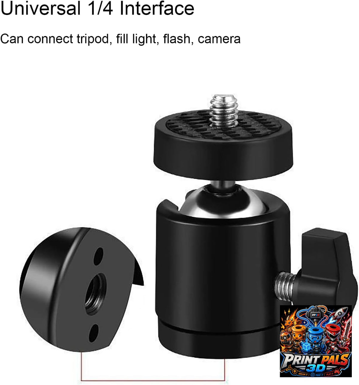 Hands-Free Pivot Connector - Print Pals 3D