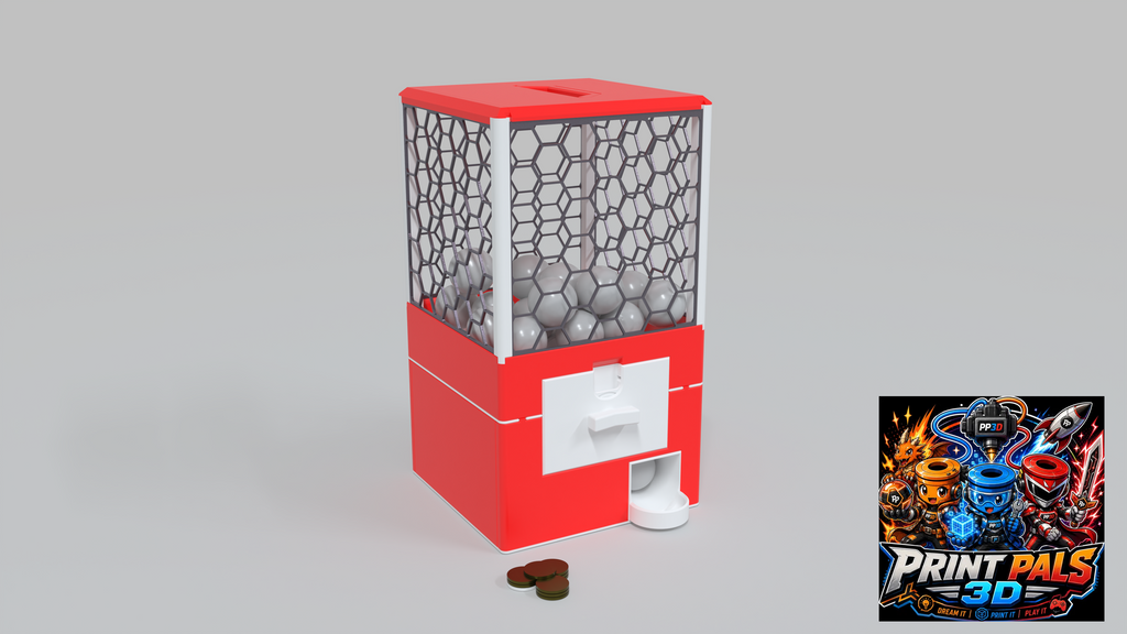 GachaPop Machine - Print Pals 3D